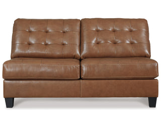 Baskove Armless Loveseat