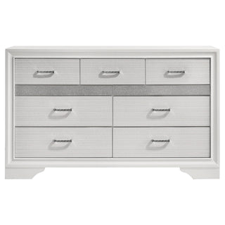 Miranda 7-drawer Dresser White