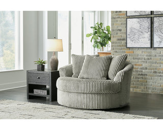 Lindyn Oversized Swivel Accent Chair