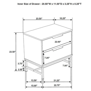 Sonora 5-piece Queen Bedroom Set White