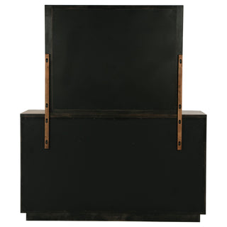 Terrace 6-drawer Dresser and Mirror Ash Brown