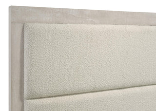 Trenton 54-inch Wood Queen Panel Bed Rustic Cream