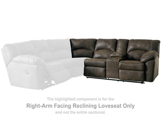 Tambo Right-Arm Facing Reclining Loveseat