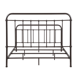Livingston Metal Queen Open Frame Bed Dark Bronze