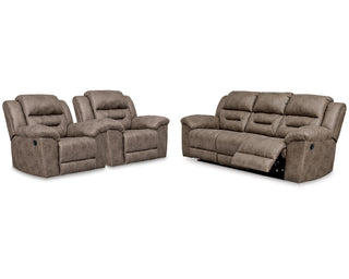 Stoneland Reclining Sofa and 2 Recliners