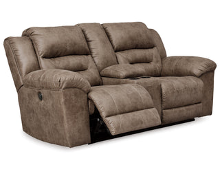 Stoneland Reclining Sofa and Power Reclining Loveseat