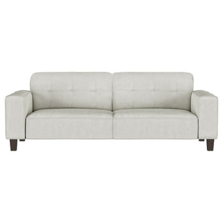 Deerhurst 3-piece Upholstered Track Arm Sofa Set Greige