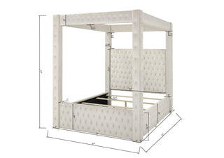 ANNABELLE KG/QN RAIL  L.CANOPY GREY