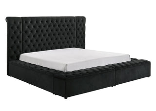 LILIANA K/Q STORAGE RL-RIGHT BLACK