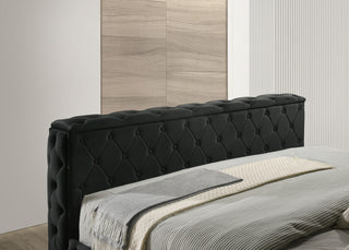 JOSEPHINE QUEEN FB W/TV LIFT BLACK