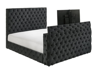JOSEPHINE KING HEADBOARD BLACK