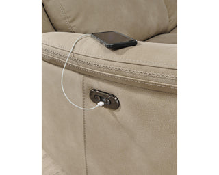 Next-Gen DuraPella Power Reclining Loveseat with Console