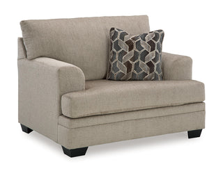 Stonemeade Oversized Chair and Ottoman