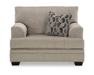 Stonemeade Oversized Chair and Ottoman