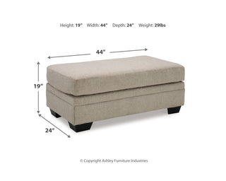 Stonemeade Oversized Chair and Ottoman