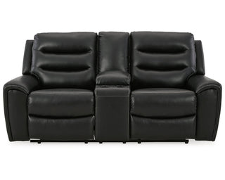 Warlin Power Reclining Loveseat with Console