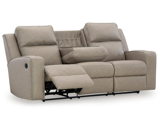 Lavenhorne Reclining Sofa with Drop Down Table