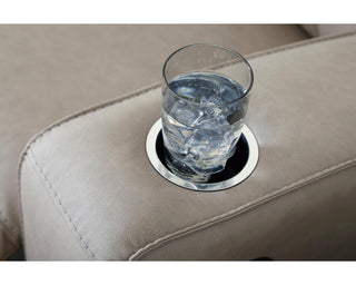 Lavenhorne Reclining Sofa with Drop Down Table