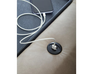 Lavenhorne Reclining Sofa with Drop Down Table