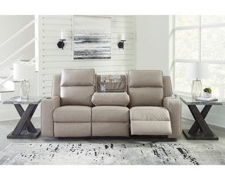 Lavenhorne Reclining Sofa with Drop Down Table