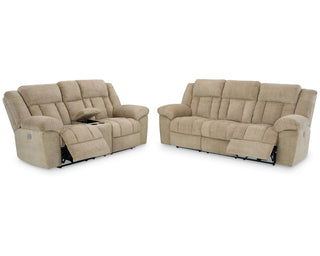 Tip-Off Power Reclining Sofa and Loveseat