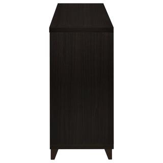 Lewes 2-door Engineered Wood 60-inch TV Stand Cappuccino
