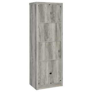 Burke 3-piece 59-inch TV Entertainment Center Grey Driftwood
