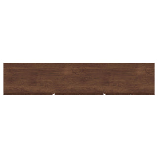 Trask 86-inch Wood TV Stand Media Console Mango Brown