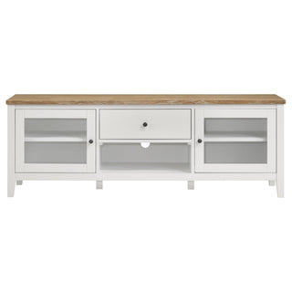 Hollis 3-piece 67-inch TV Stand Entertainment Center White