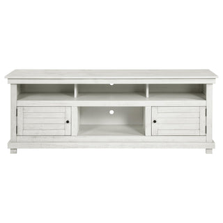 Payne 70-inch TV Stand Media Console Distressed White