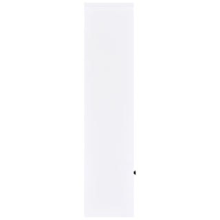 Laughlin 3-shelf Engineered Wood Media Tower White