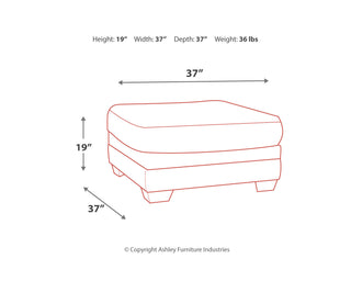 Tracling Oversized Ottoman