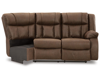 Trail Boys Right-Arm Facing Reclining Loveseat