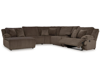 Top Tier 6-Piece Reclining Sectional with Chaise