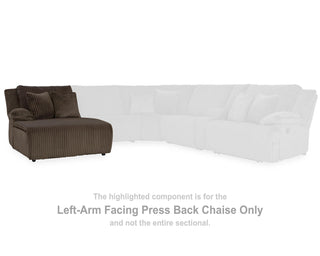 Top Tier Left-Arm Facing Press Back Chaise