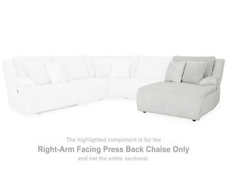 Top Tier Right-Arm Facing Press Back Chaise
