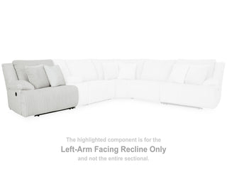 Top Tier Left-Arm Facing Recliner