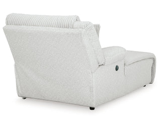 Top Tier Left-Arm Facing Power Reclining Back Chaise