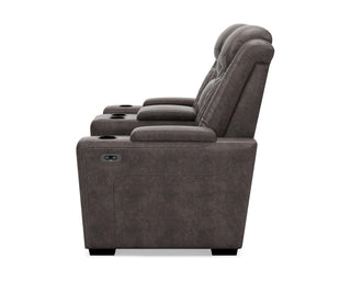 HyllMont Power Reclining Loveseat with Console