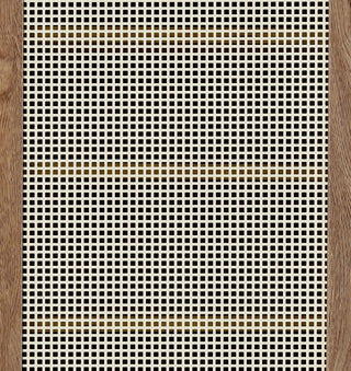 Teller 80-inch 4-door Tall Shoe Storage Cabinet Natural Oak