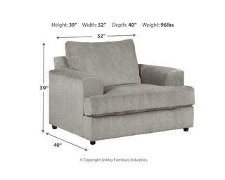 Soletren Oversized Chair and Ottoman