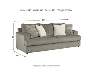 Soletren Sofa and Loveseat with Chair and Ottoman