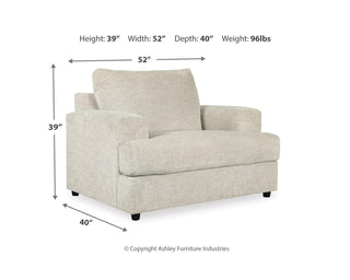 Soletren Sofa, Loveseat, Oversized Chair and Ottoman