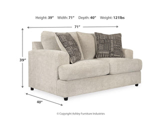 Soletren Sofa, Loveseat and Accent Chair