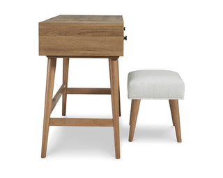 Thadamere Vanity with Stool