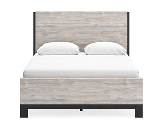 Vessalli Queen Panel Bed and Nightstand