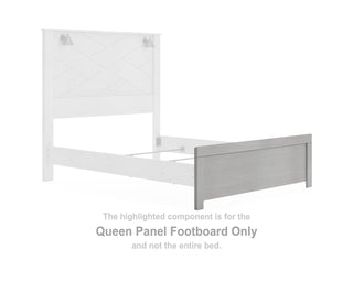 Cottonburg Queen Panel Footboard