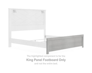Cottonburg King Panel Footboard