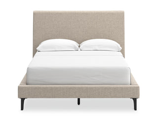 Cielden Full Upholstered Bed with Roll Slats