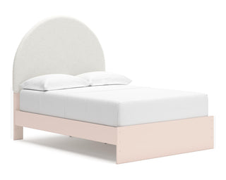 Wistenpine Full Upholstered Panel Bed with Storage